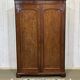 Armoire dressing Victorienne 19ème en acajou.
