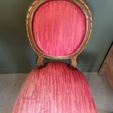 Chaise medaillon style Napoleon III (3)