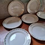 Suite de 8 assiettes Villeroy et Boch