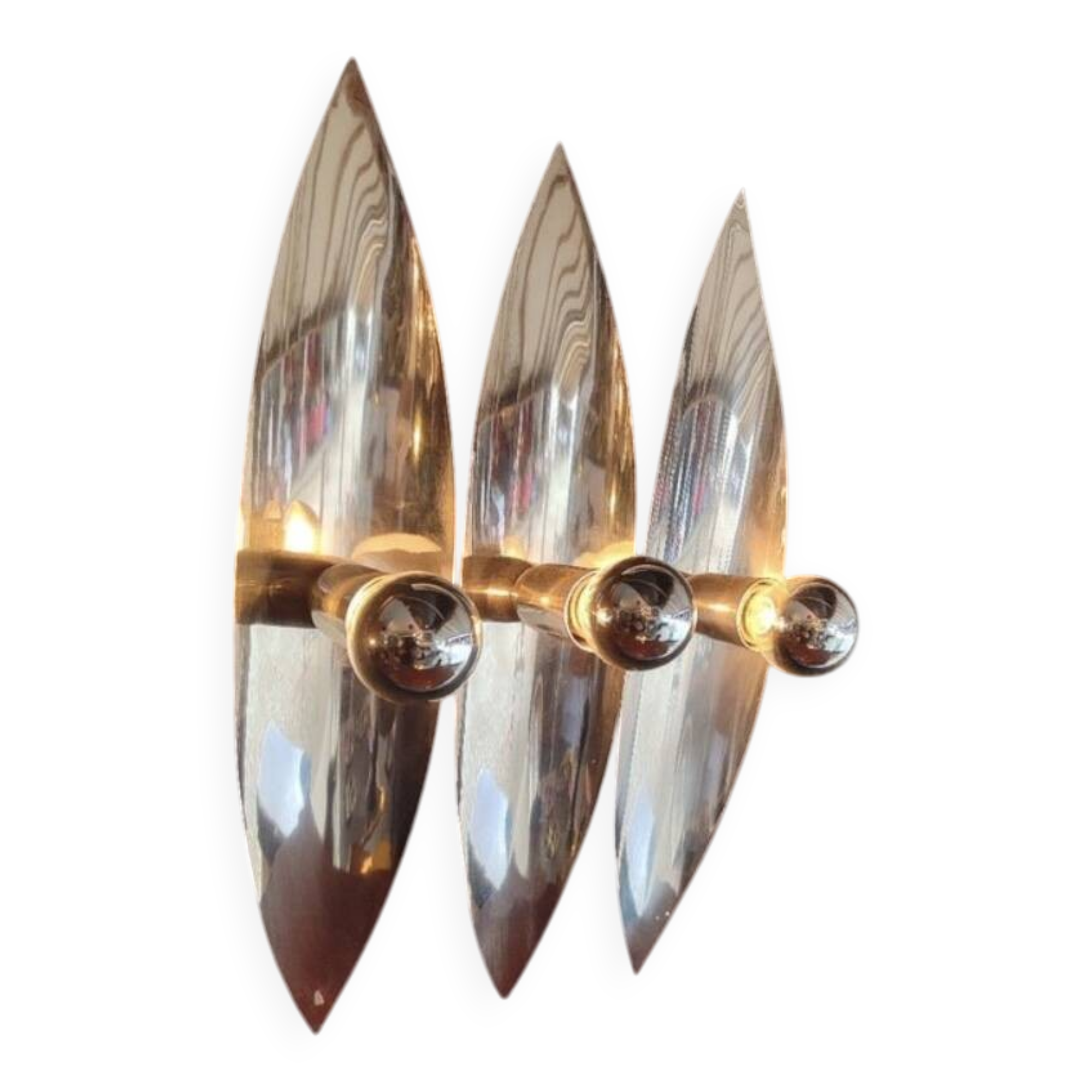Pair of vintage Goffredo Reggiani wall lights