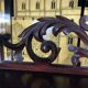 Napoleon III mahogany support cabinet