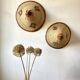 Duo de chapeaux traditionnels Peuls (Tingandé), Afrique de l'Ouest