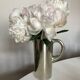 mid-century silver-plated steel vase 1970