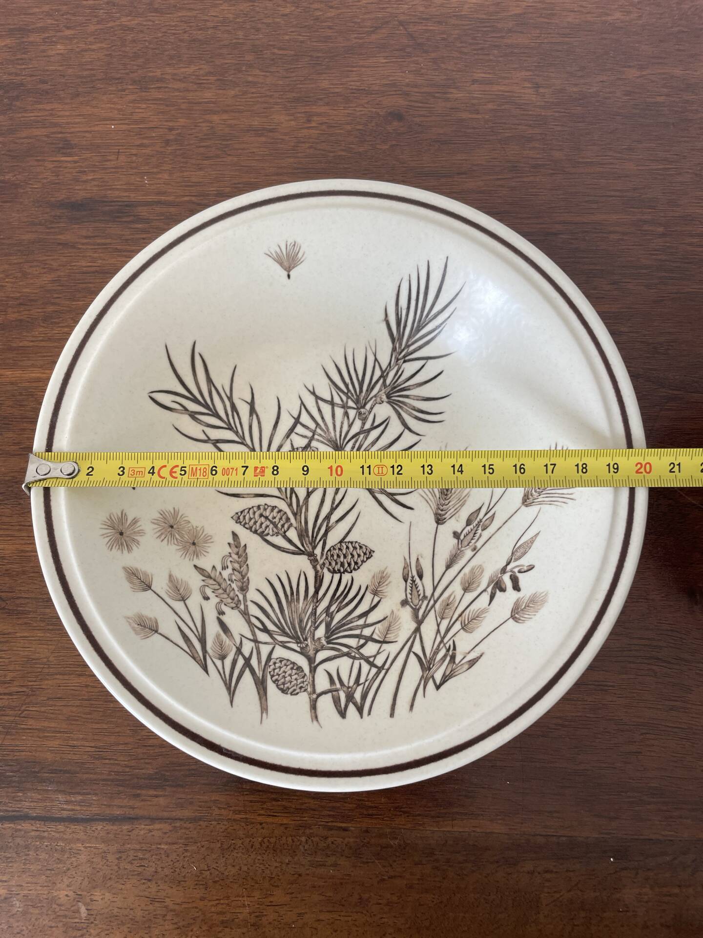 Set of 2 Grindley English ceramic plates.