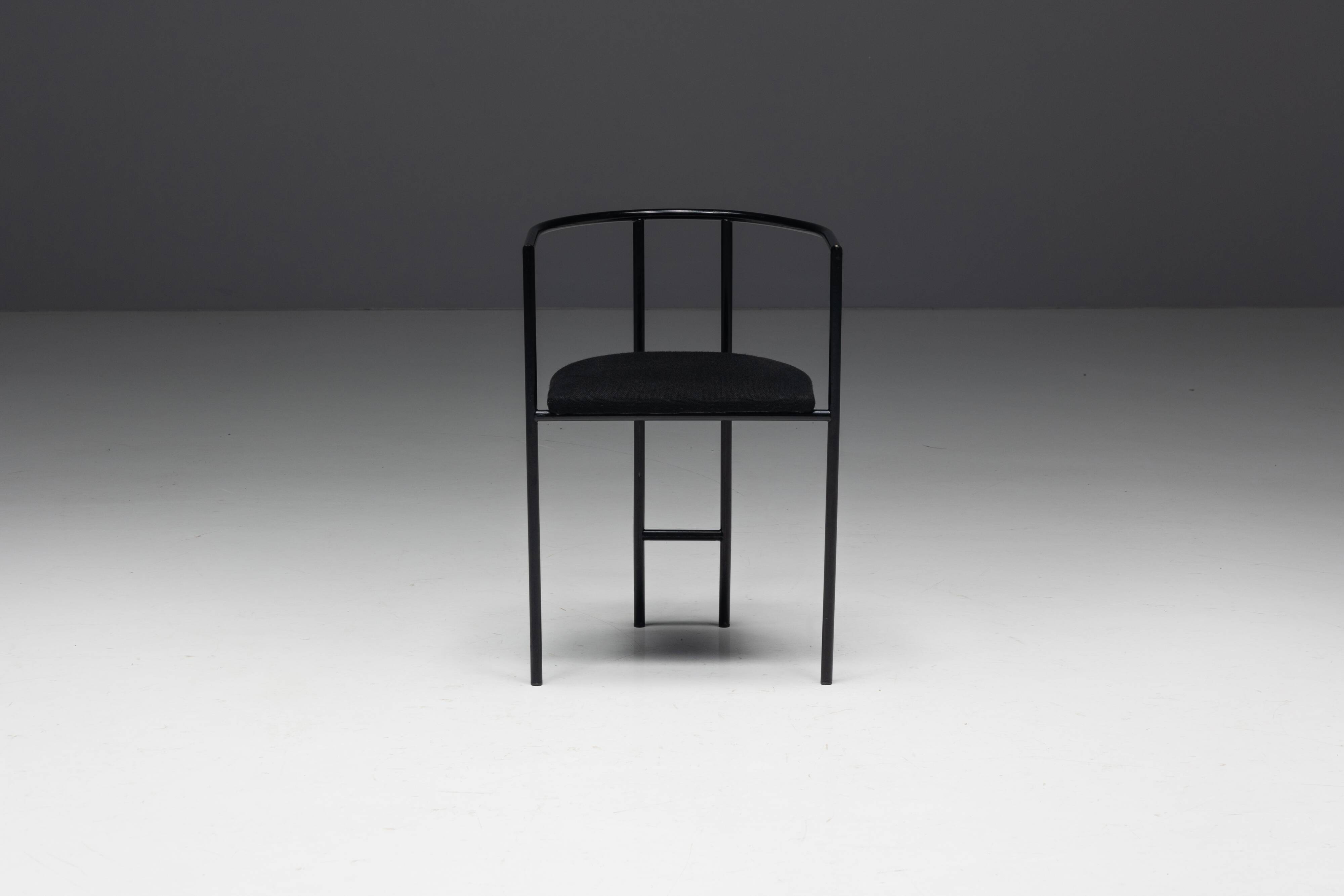 Postmodern "Tokyo" Armchairs by Rodney Kinsman for Bieffeplast, Italy, 1980s