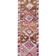 Tapis noué à la main turc vintage 83x287 cm