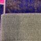Distressed vintage turkish patchwork rug 150x100 cm wool medium