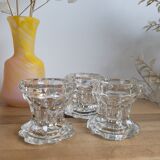 Reims high glass candle holder