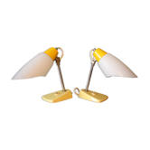 Set of two table lamp/Kamenický Šenov, 1960´s.