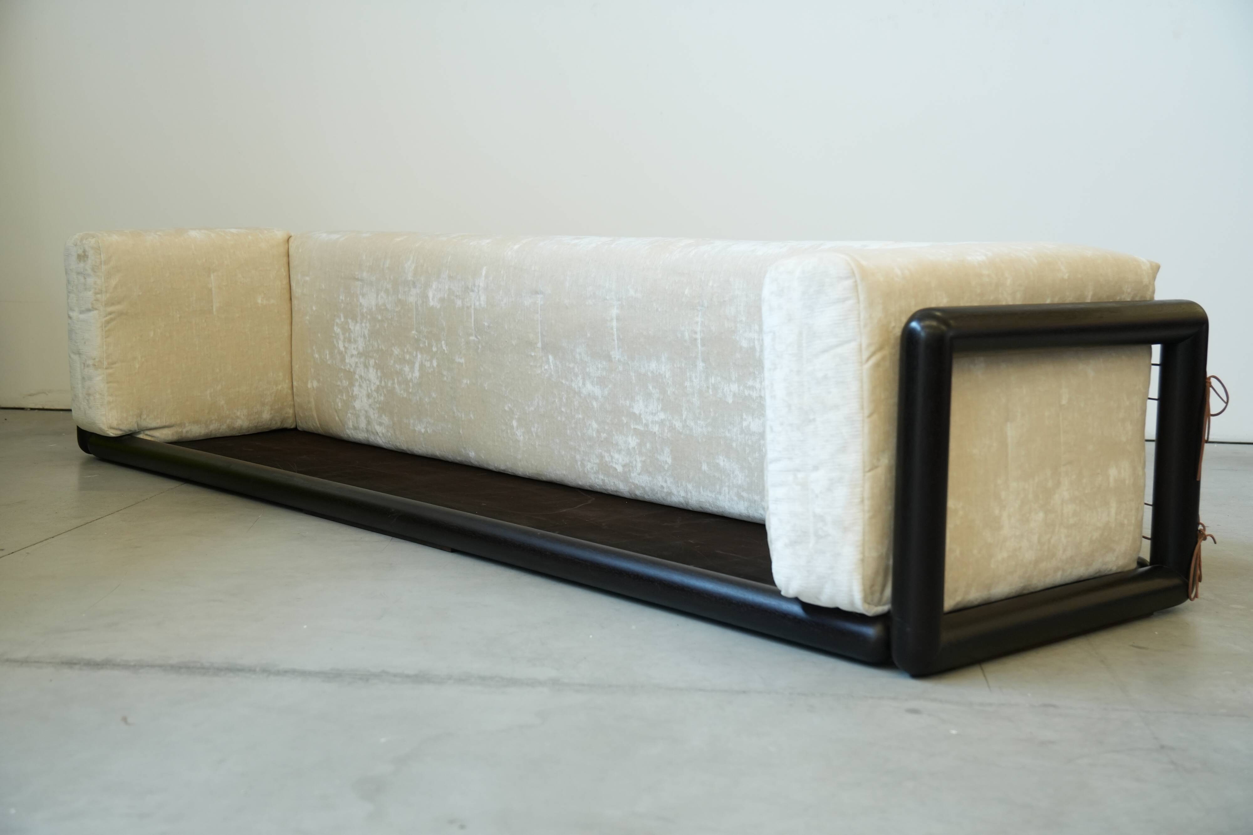 1973 “Cornaro” Sofa & Armchair Set by Carlo Scarpa for Simon