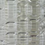 Kaiser Leuchten wall lamp ice glass 1970