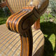 Pair of Louis XVI cabriolet armchairs – medallion backrest