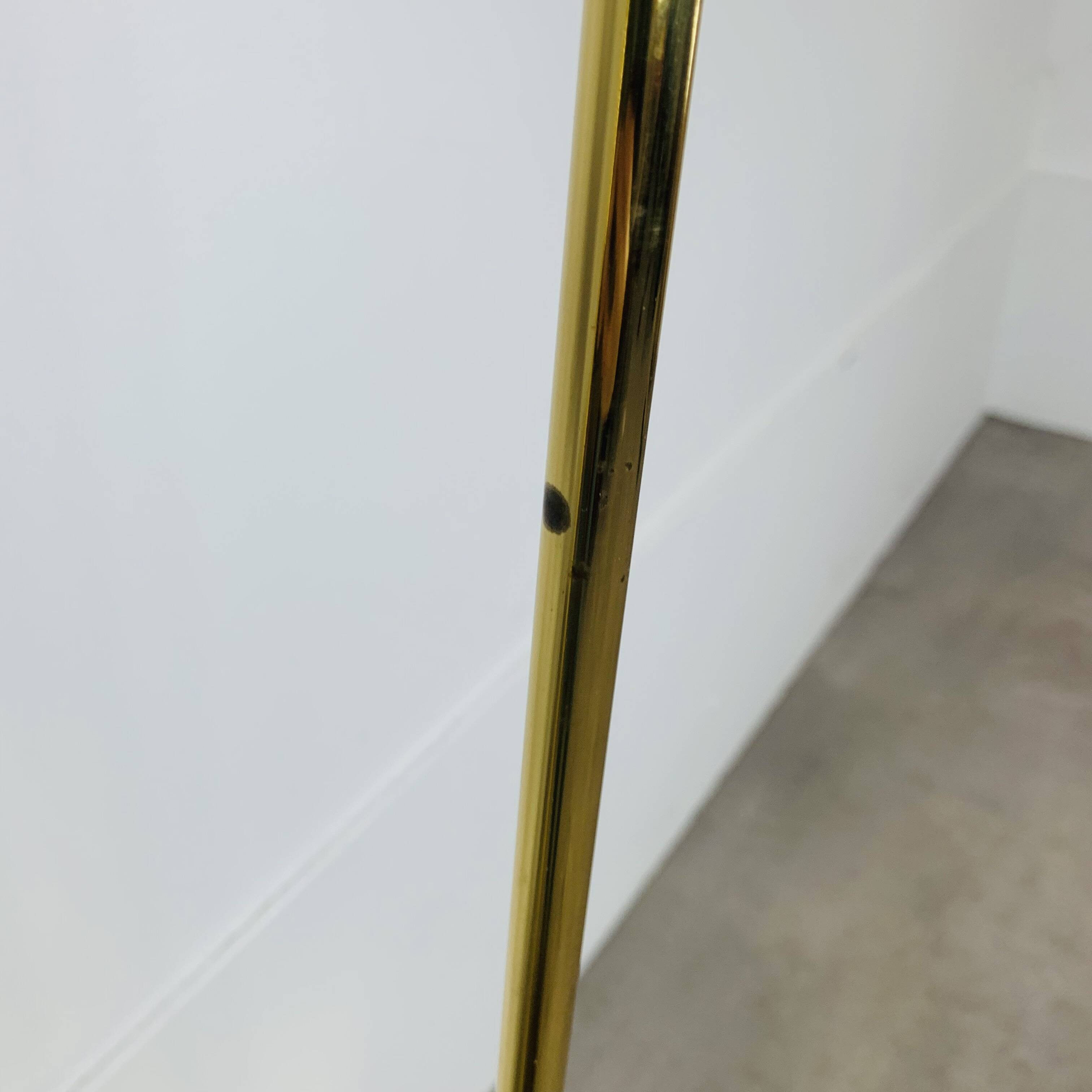 Victory Floor Lamp by Studio Artoff, Gold Brass, 1980s