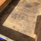 Rectangular farmhouse table in millwood early 20th century