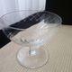 Set of 6 vintage champagne glasses in Cristallin Decoration of crosses