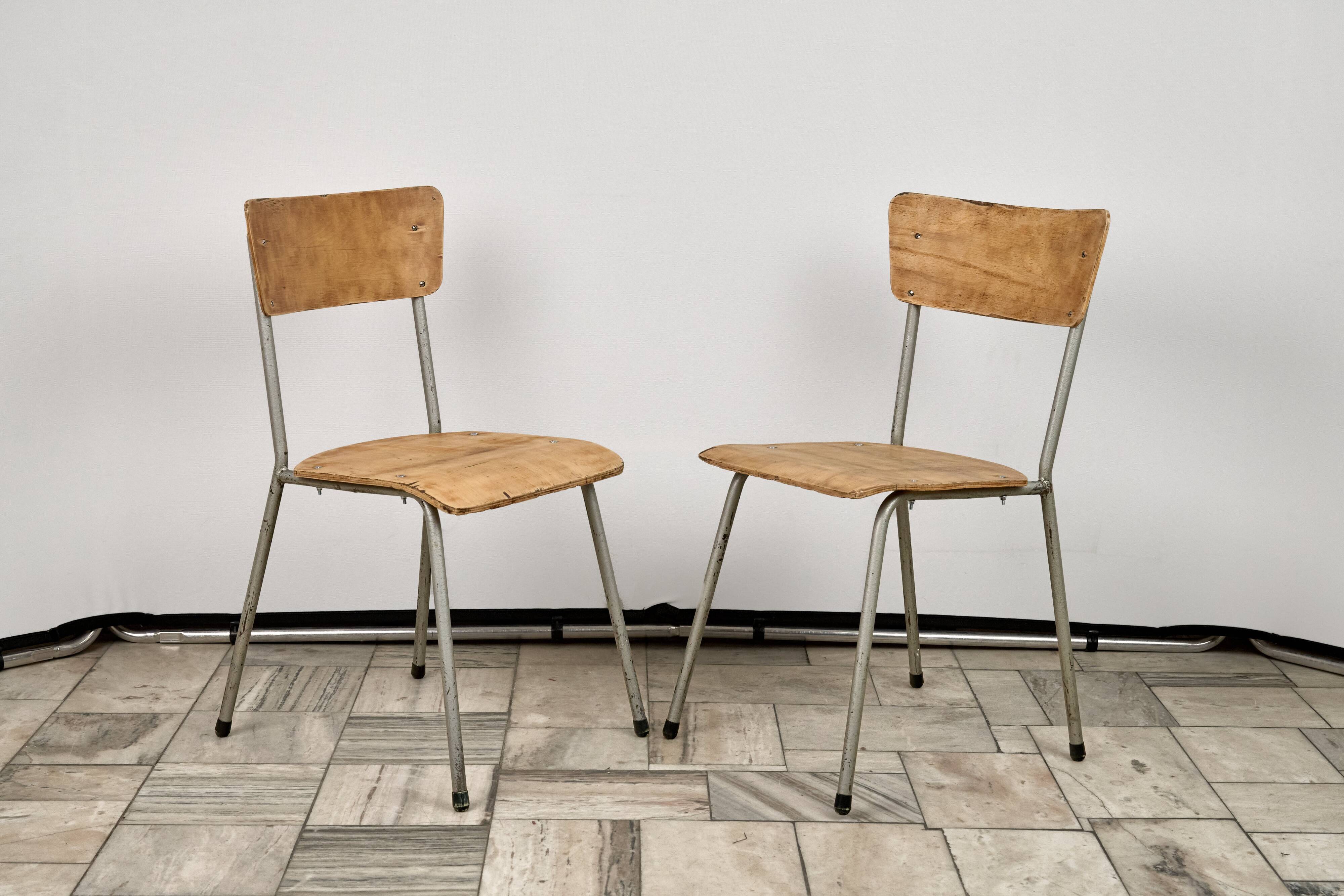 Set of 4 Vintage Chairs, 1960s, Czechoslovakia