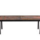 Robert and Jean Cloutier lava and metal coffee table, 1950s