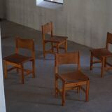20th century, set of 4 "Kotka" dining chairs by Tomas Jelinek for IKEA, 1980s