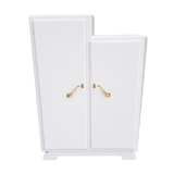 Asymmetrical art deco cabinet
