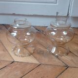 Glass tulip lampshade