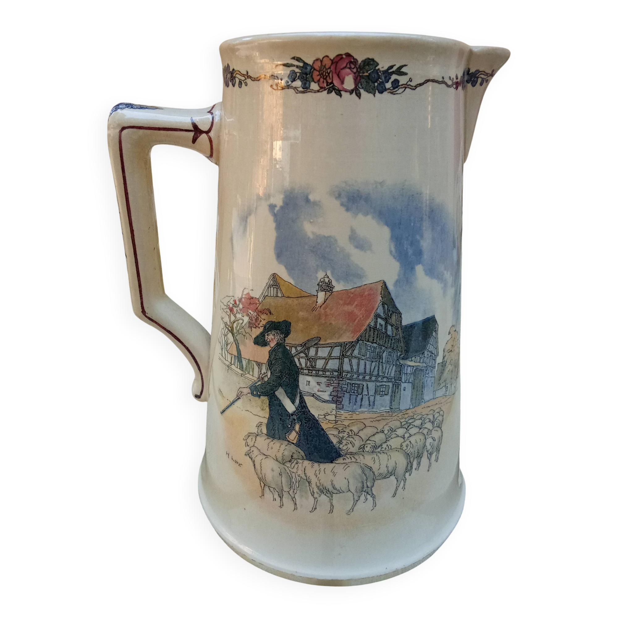Parisian Pot Obernai Sarreguemines U&C