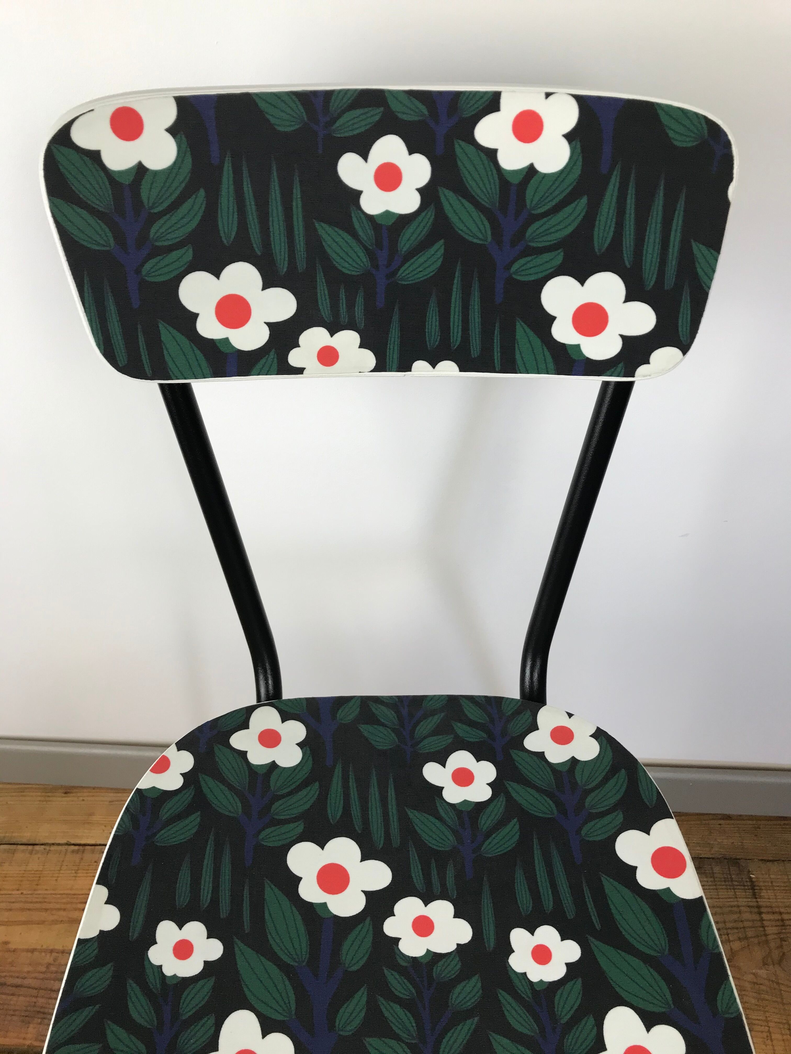 Re-seated formica chair