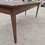 Old farmhouse table, one drawer 1m95