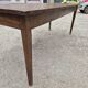 Old farmhouse table, one drawer 1m95