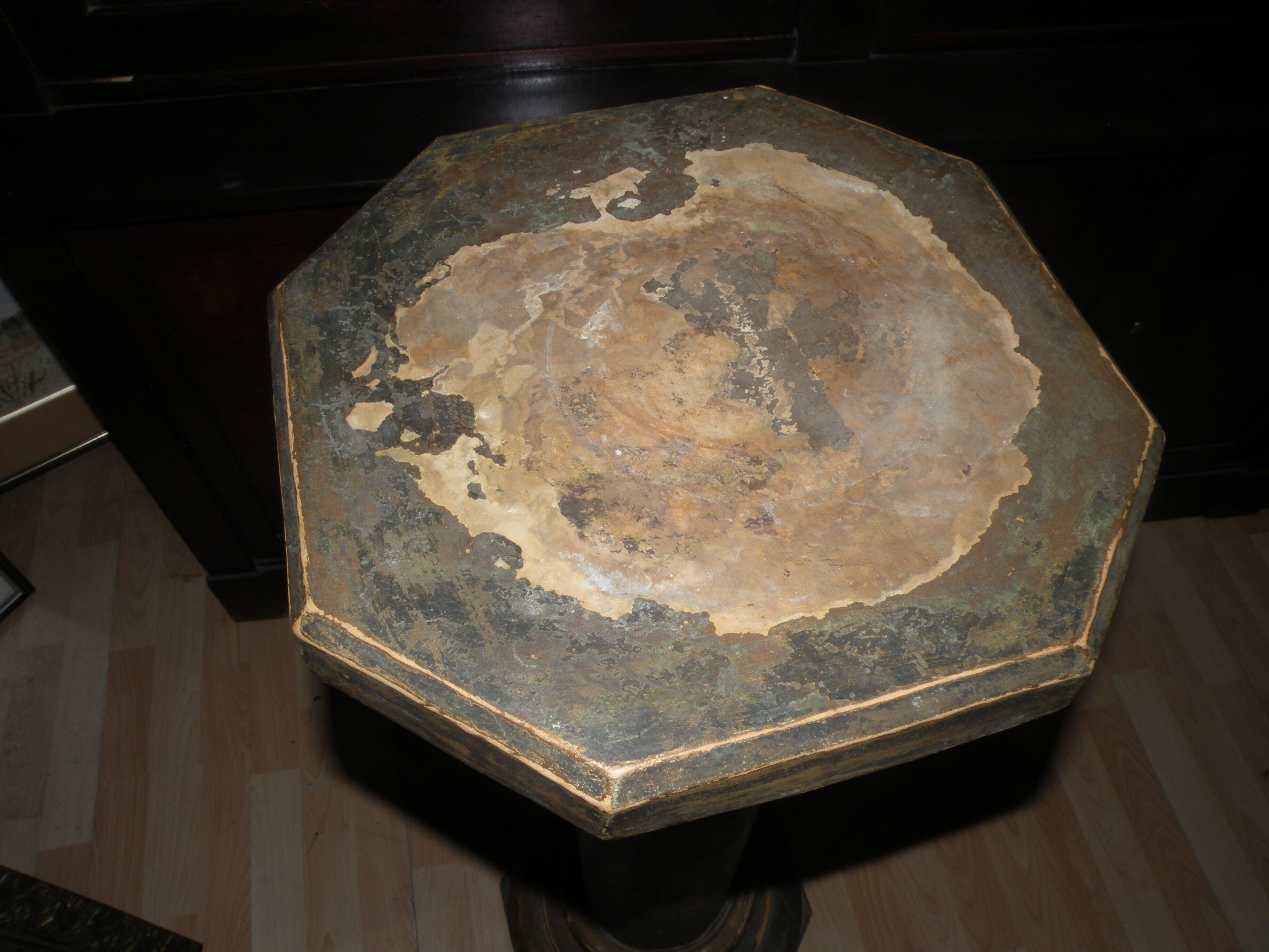Column, Harness XIX eme terracotta, very pretty patina ....