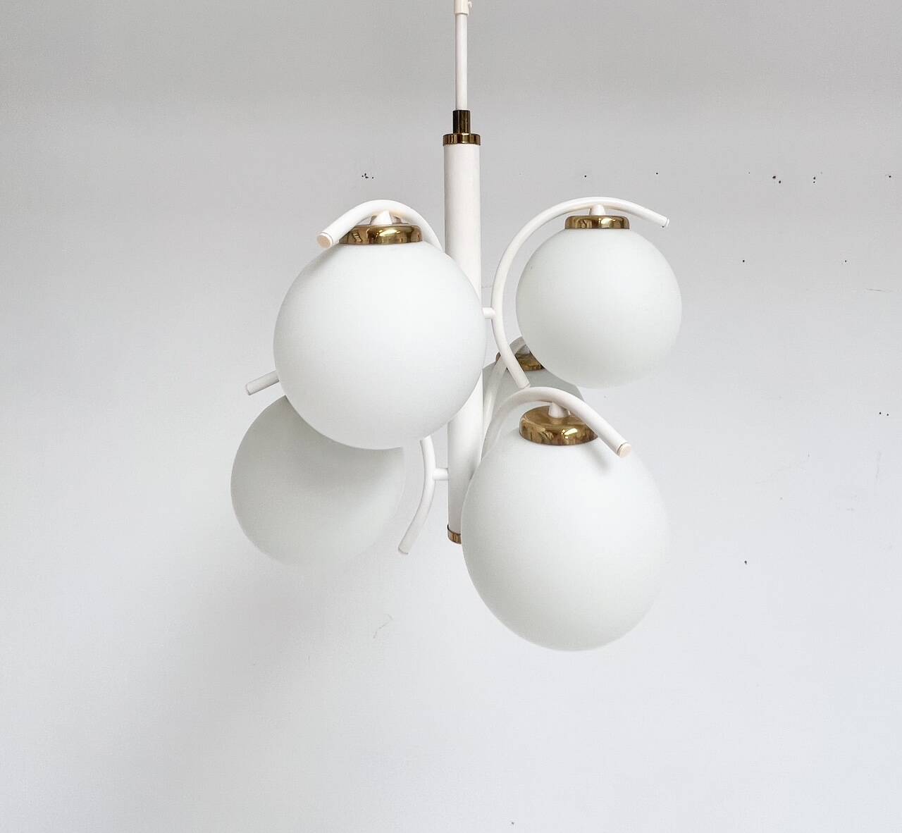 Sputnik ceiling lamp by Richard Essig, 1970s