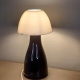 Ceramic foot lamp and lampshade