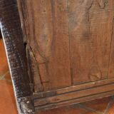 Double door skated oak buffet