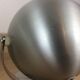 Set of 2 wall lamps eyeball brushed aluminum 70s space age