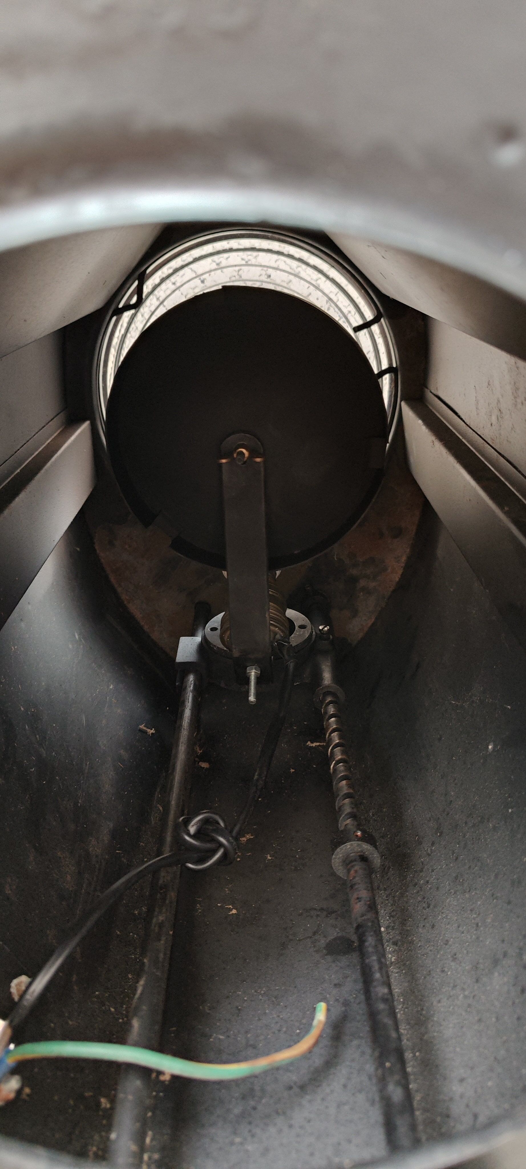 Former large cinema projector or theater 2kw Manfrotto