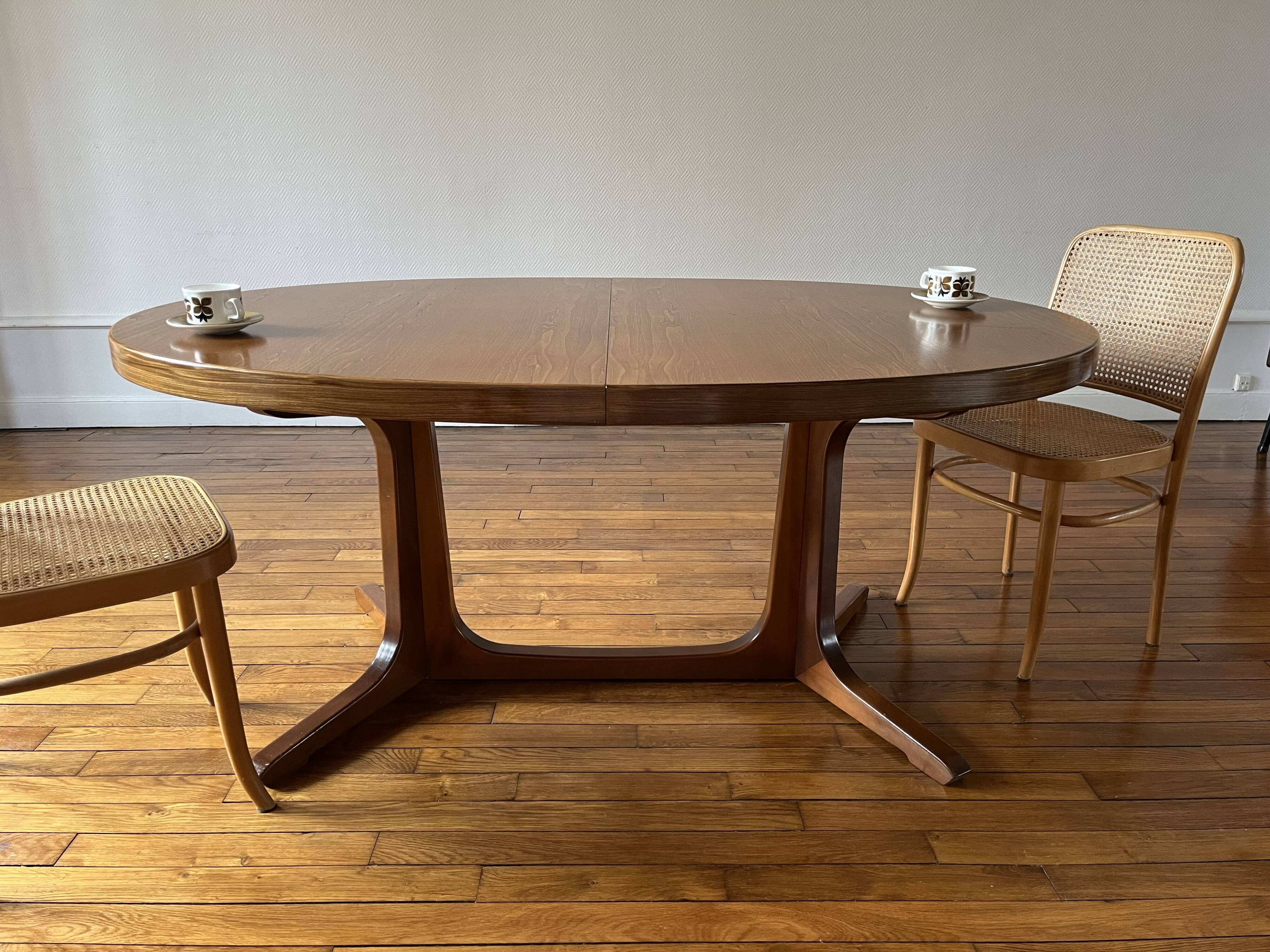 Table baumann : le charme du design mid-century scandinave