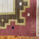 Scandinavian Modern Röllakan Pink and White Flatweave Rug, Sweden, 1960s