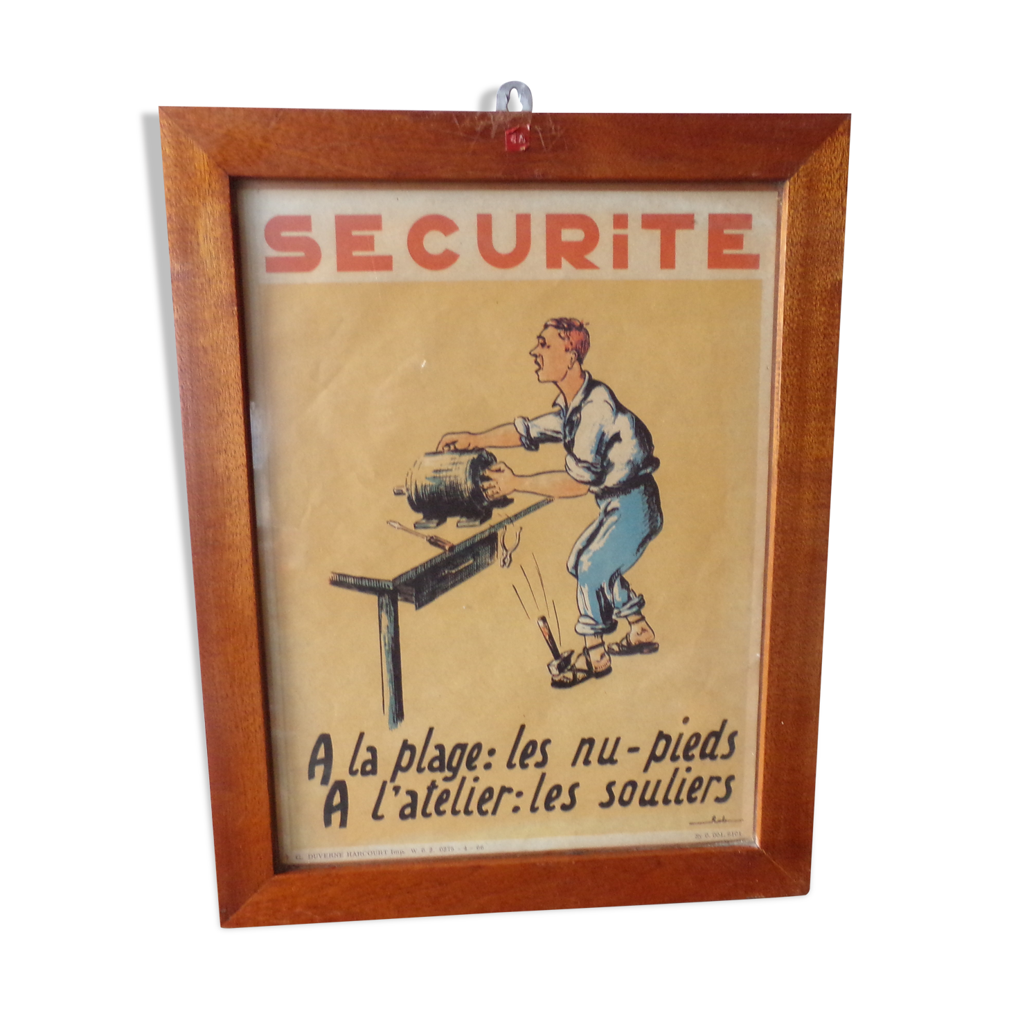 Educational poster from the 60s