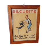 Educational poster from the 60s