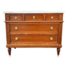 Commode de style Louis XVI en acajou