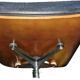 Fauteuil cuir design type années 50