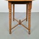 Vintage Dutch Bobbin Side Table, 1930s
