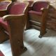 Double cinema chairs, Poland of the 1950s, to renovate