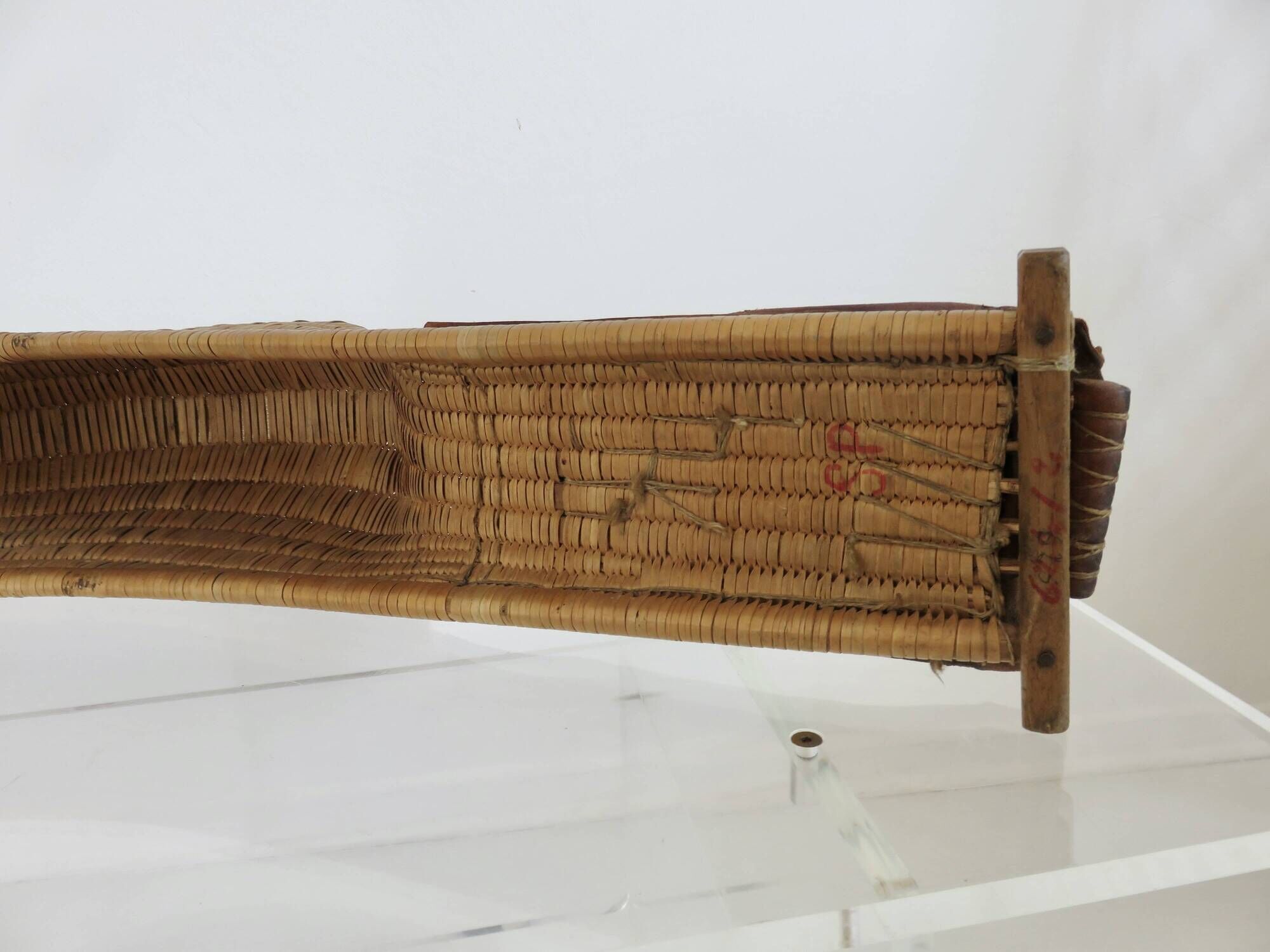 Old chistera, large glove, 62cm, Basque Country, cesta punta, jai alai