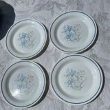 Lot de 4 assiettes