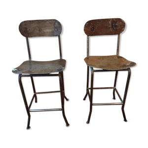 chaise en acier avec