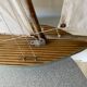 Tirot 401 wooden basin sailboat, old toy