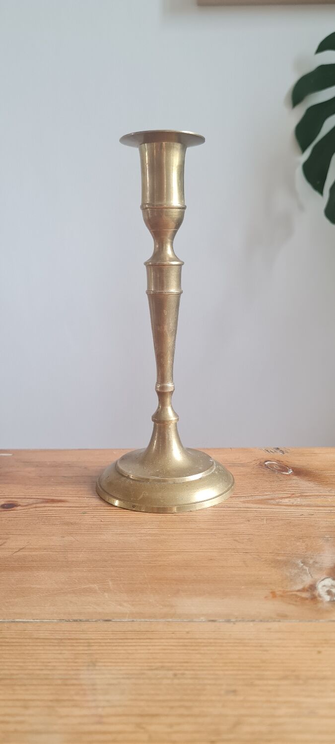 Brass candle holder