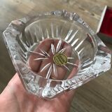 Cendrier transparent cristal d’Arques