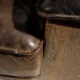 Leather sofa set model 757 by Harry de Groot for Leolux, set of 3.