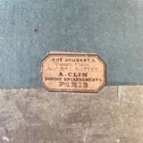 Oval miniature by eugène ciceri